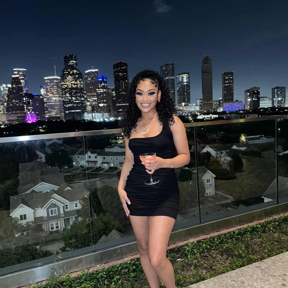 Elegant Black Mini Dress